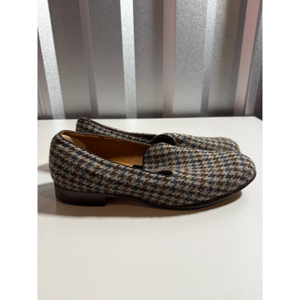 JCrew Camden slip-on loafers‎ in Harris Tweed size 9.5